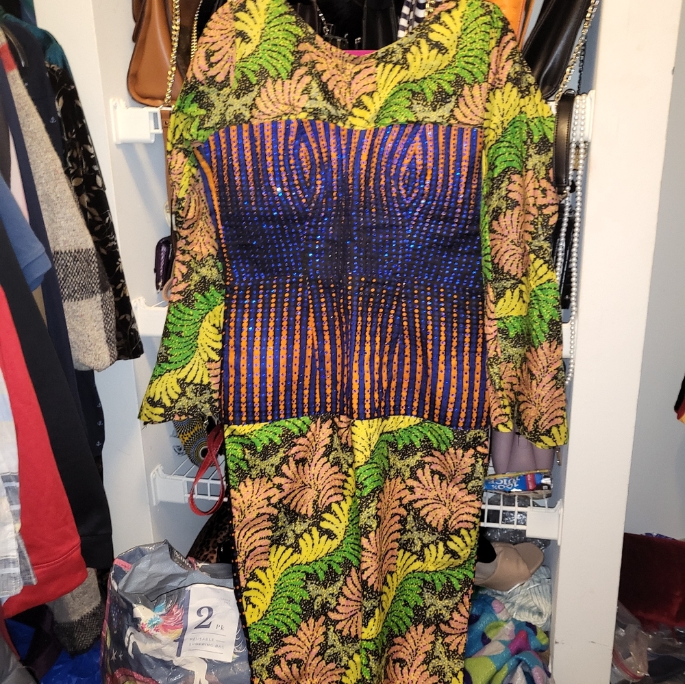 It's an African dress and I only wore it twice